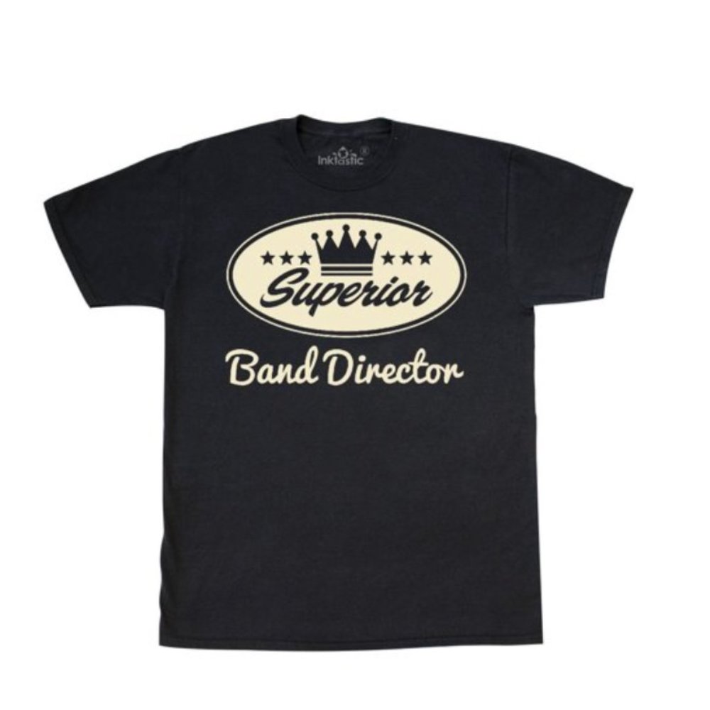 Band Director Vintage Style Music Logo T-Shirt
